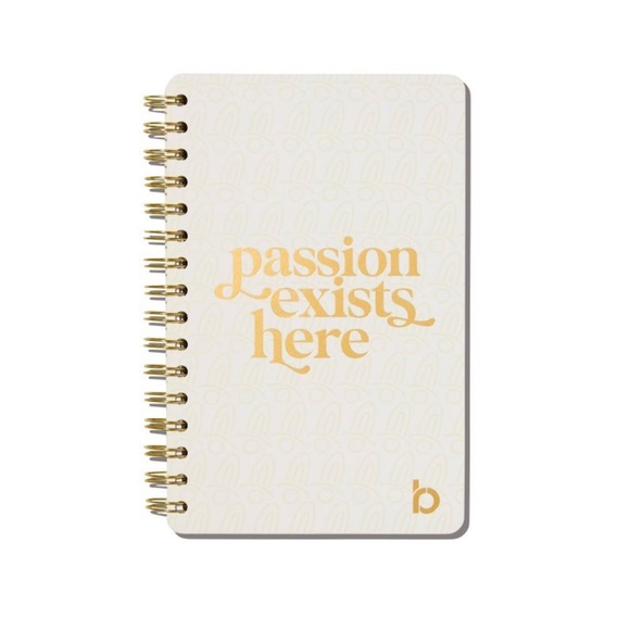 Be Rooted Journal Passion Spiral Notebook for Women Hard Cover Lined Paper 5x8.5 - Picture 1 of 7